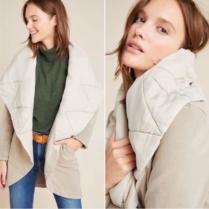 Anthropologie - On the Road - Misty Quilted Coat